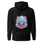 Hoodie One Piece Luffy Gear 5 Red Lightning - Espalda
