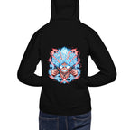 Hoodie One Piece Luffy Gear 5 Red Lightning - Modelo espalda A