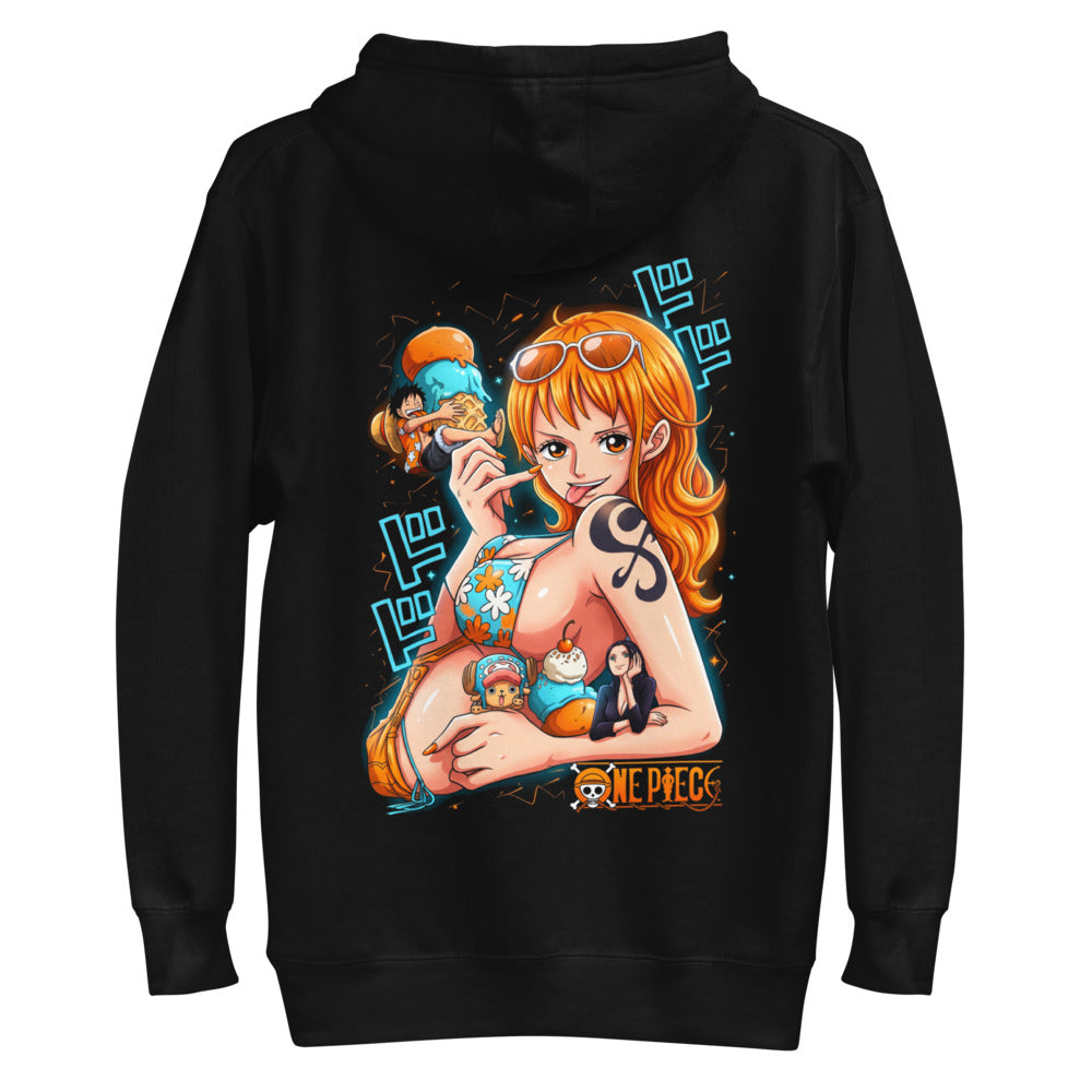 Hoodie One Piece Nami Ice Cream Summer - Plano