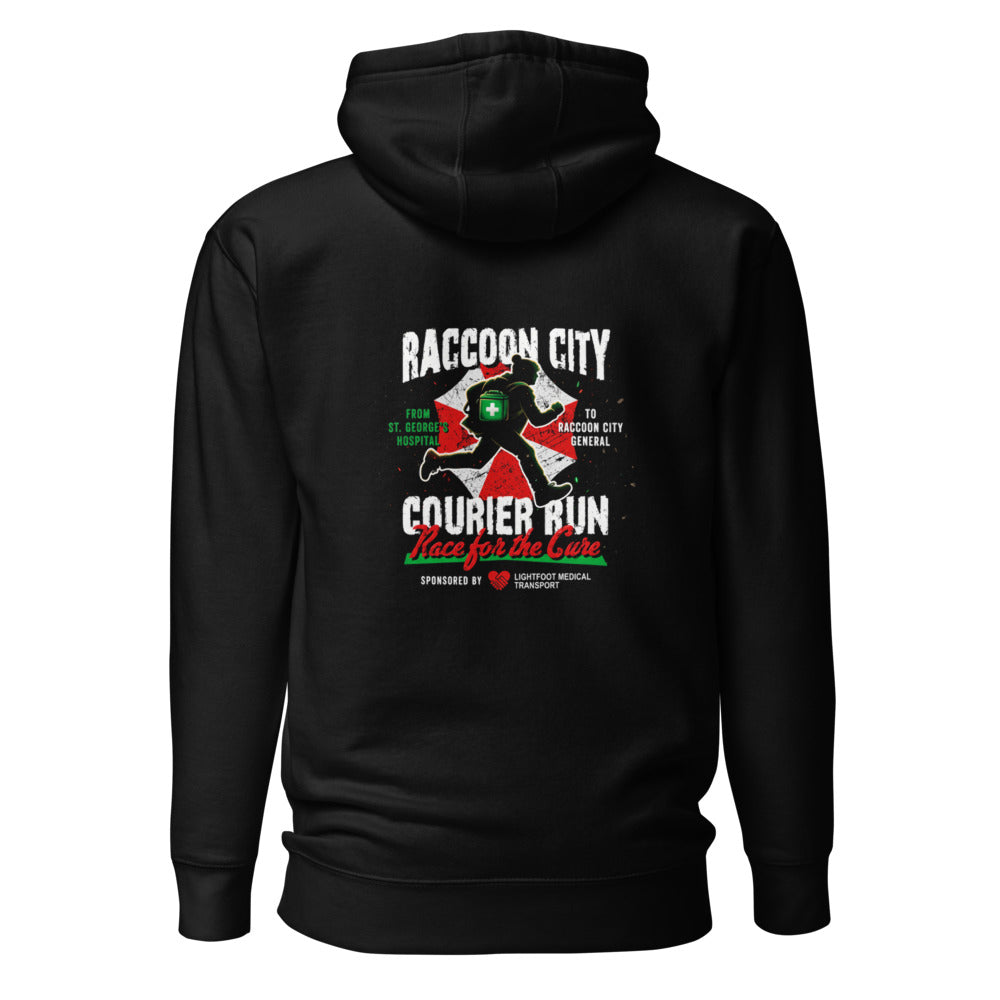 Hoodie Resident Evil Raccoon City Courier Run - Espalda