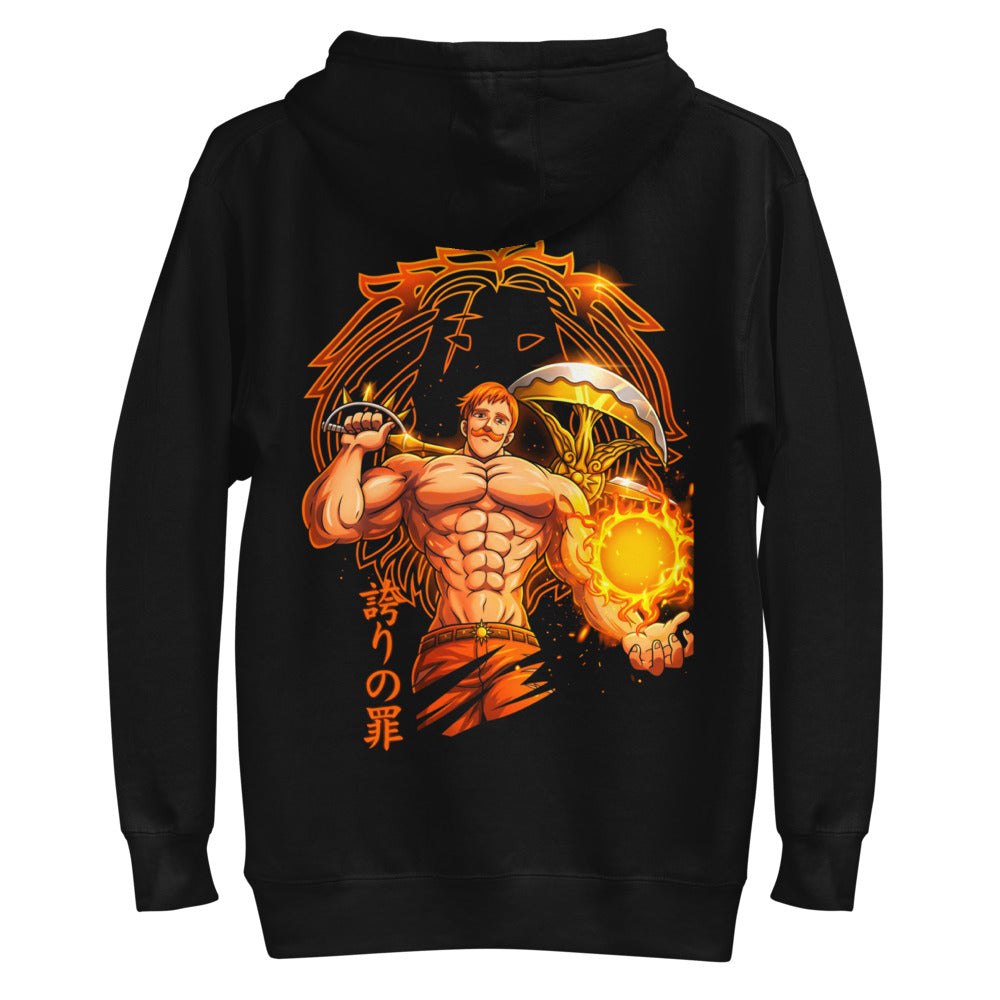 Hoodie Seven Deadly Sins Escanor Sin Of Pride - Plano