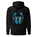 Hoodie Sonic Giant Head Gold Rings Lightning - Espalda