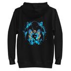 Hoodie Sonic Giant Head Gold Rings Lightning - Plano