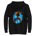 Hoodie Street Fighter Chun-Li Blue Lotus Kick - Plano