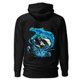 Hoodie Water Wizard Blue Dragon Splash - Espalda