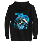 Hoodie Water Wizard Blue Dragon Splash - Plano