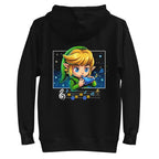 Hoodie Zelda Link Chibi Ocarina Melody - Plano
