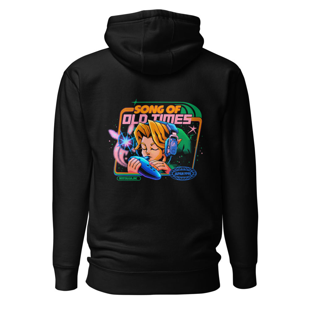 Hoodie Zelda Link Song Of Old Times - Espalda