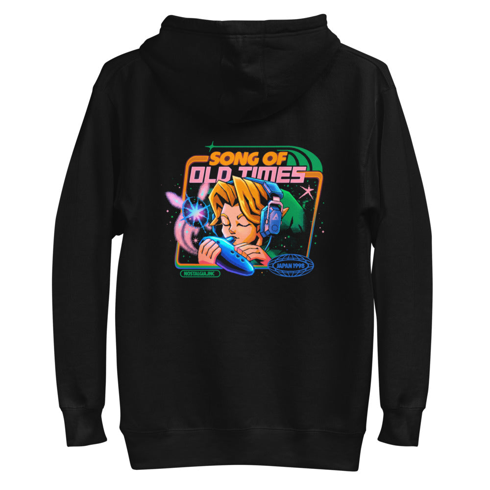 Hoodie Zelda Link Song Of Old Times - Plano