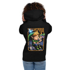 Hoodie Zelda Link The Cartridge Of Time - Modelo femenina espalda