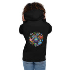 Hoodie Zelda Tattoo Flash Majoras Mask Rupees - Modelo femenina espalda