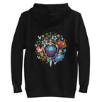 Hoodie Zelda Tattoo Flash Majoras Mask Rupees - Plano