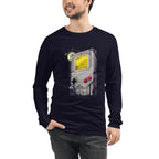 Manga Larga Game Boy Under Construction Tower Cranes - Modelo masculino