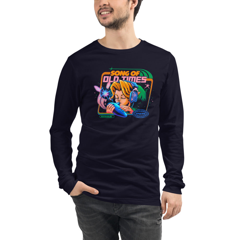 Manga Larga Zelda Link Song Of Old Times - Modelo masculino