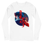 Manga Larga Cowboy Bebop Spike And Faye Red Katakana - Plano