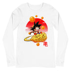 Manga Larga Dragon Ball Kid Goku Flying Nimbus - Plano