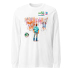 Manga Larga GTA Vice City Dance Floor Watercolor - Frente