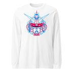 Manga Larga Gundam Red Blue Double Exposure - Frente