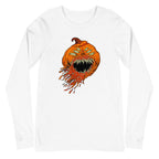 Manga Larga Halloween Pumpkin Monster Four Eyes - Plano