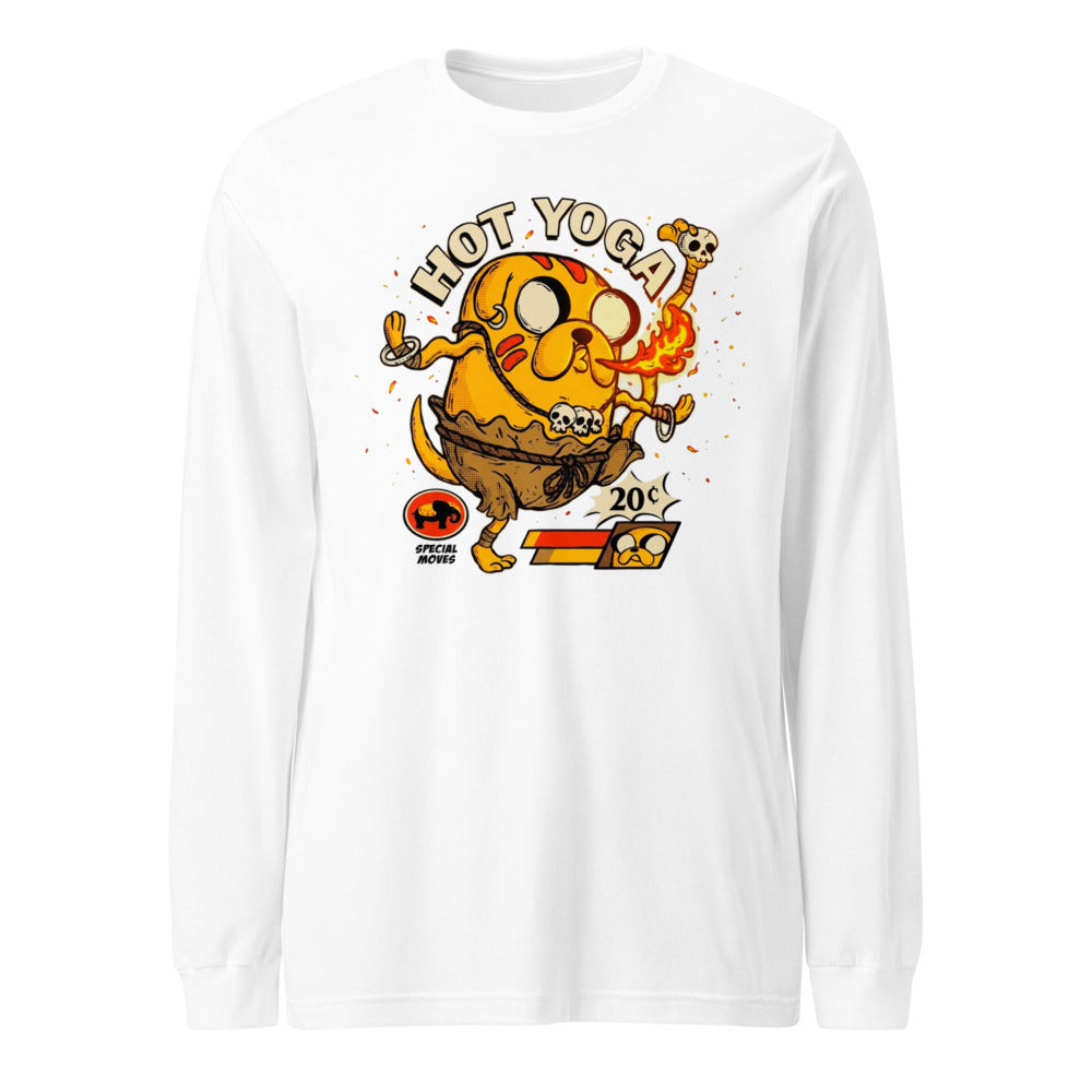 Manga Larga Jake Adventure Time Hot Yoga Dhalsim - Frente