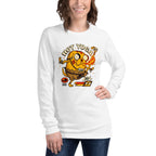 Manga Larga Jake Adventure Time Hot Yoga Dhalsim - Modelo femenina