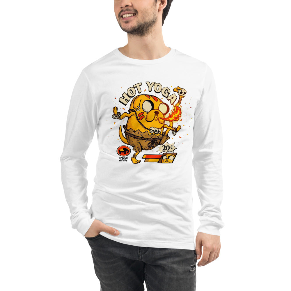 Manga Larga Jake Adventure Time Hot Yoga Dhalsim - Modelo masculino