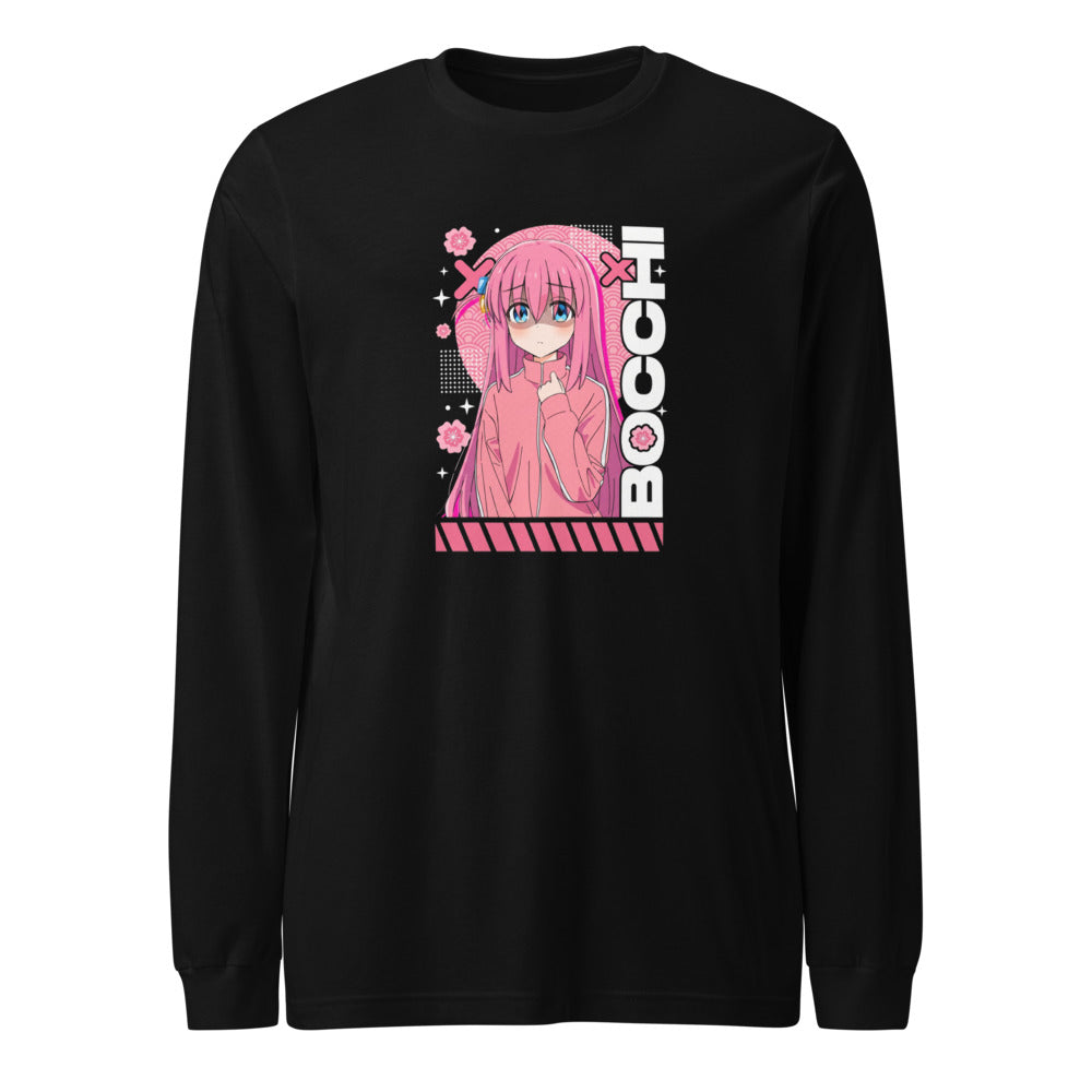 Manga Larga Bocchi The Rock Cherry Blossom Anime - Frente