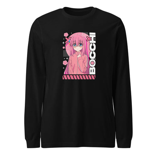 Manga Larga Bocchi The Rock Cherry Blossom Anime - Frente