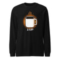 Manga Larga 1 Up Pixel Coffee Mug Amber Glow - Frente