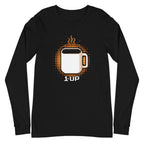 Manga Larga 1 Up Pixel Coffee Mug Amber Glow - Plano