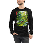 Manga Larga Bulbasaur Sunlit Blossom Forest - Modelo masculino
