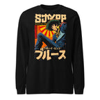 Manga Larga Cowboy Bebop Spike Spiegel Katakana Blues - Frente