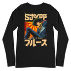 Manga Larga Cowboy Bebop Spike Spiegel Katakana Blues - Plano