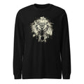 Manga Larga Death Note Ryuk Ink Splatter Shinigami - Frente