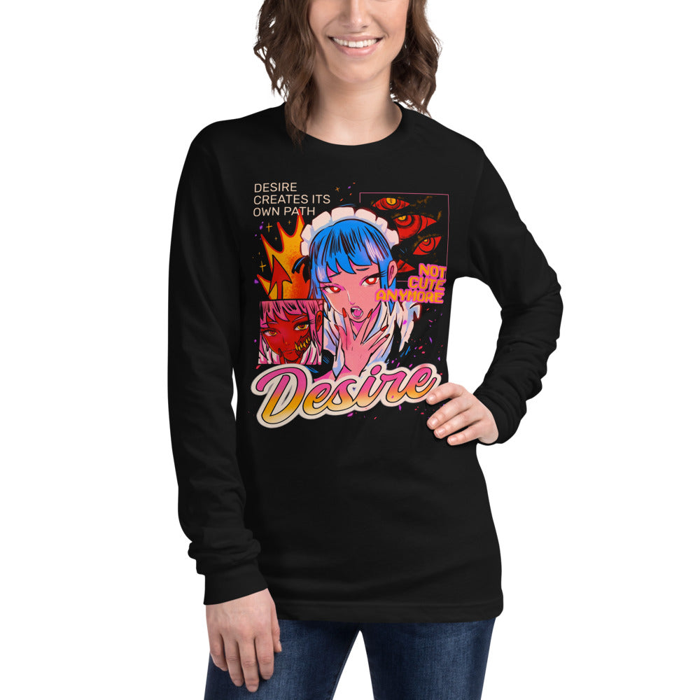 Manga Larga Desire Creates Its Own Path - Modelo femenina