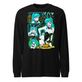 Manga Larga Dragon Ball Bulma Neon Panels Dragon Radar - Frente