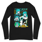 Manga Larga Dragon Ball Bulma Neon Panels Dragon Radar - Plano
