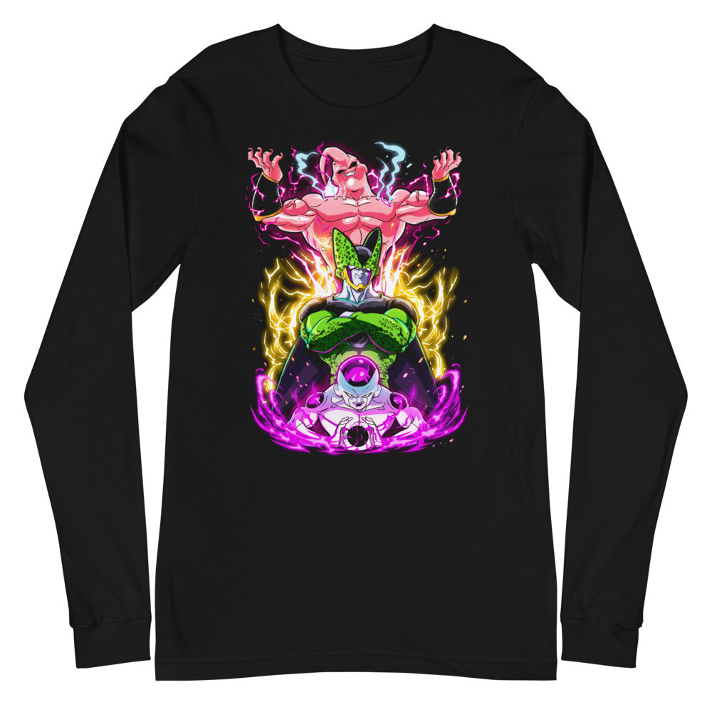 Manga Larga Dragon Ball Frieza Cell Buu Lightning Auras - Plano