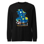 Manga Larga Dragon Ball Goku Starry Night Kame House - Frente
