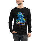 Manga Larga Dragon Ball Goku Starry Night Kame House - Modelo masculino