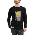 Manga Larga Game Boy Under Construction Tower Cranes - Modelo masculino