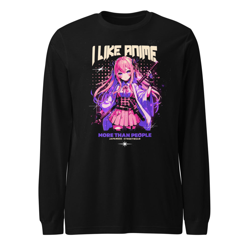 Manga Larga I Like Anime More Than People - Frente