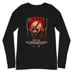 Manga Larga Kratos God Of War Glowing Red Eyes - Plano