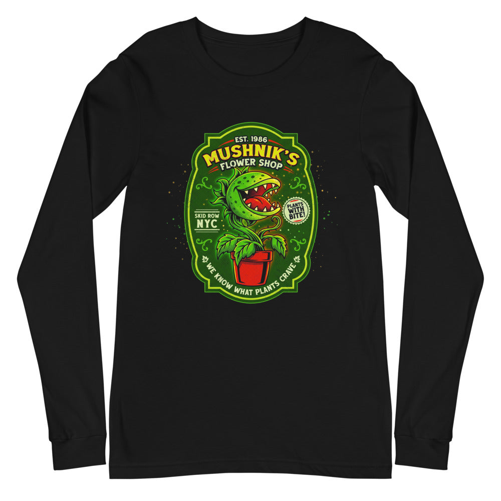 Manga Larga Little Shop of Horrors Mushniks Flower Shop - Plano