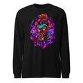 Manga Larga Majora's Mask Skull Kid Neon Purple Flames - Frente