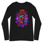 Manga Larga Majora's Mask Skull Kid Neon Purple Flames - Plano