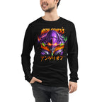 Manga Larga Neon Genesis Evangelion Eva 01 Fire - Modelo masculino
