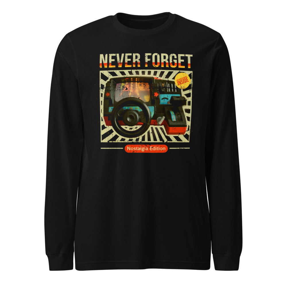 Manga Larga Never Forget Nostalgia Edition - Frente