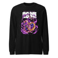 Manga Larga One Piece Boa Hancock Purple Snake Smoke - Frente