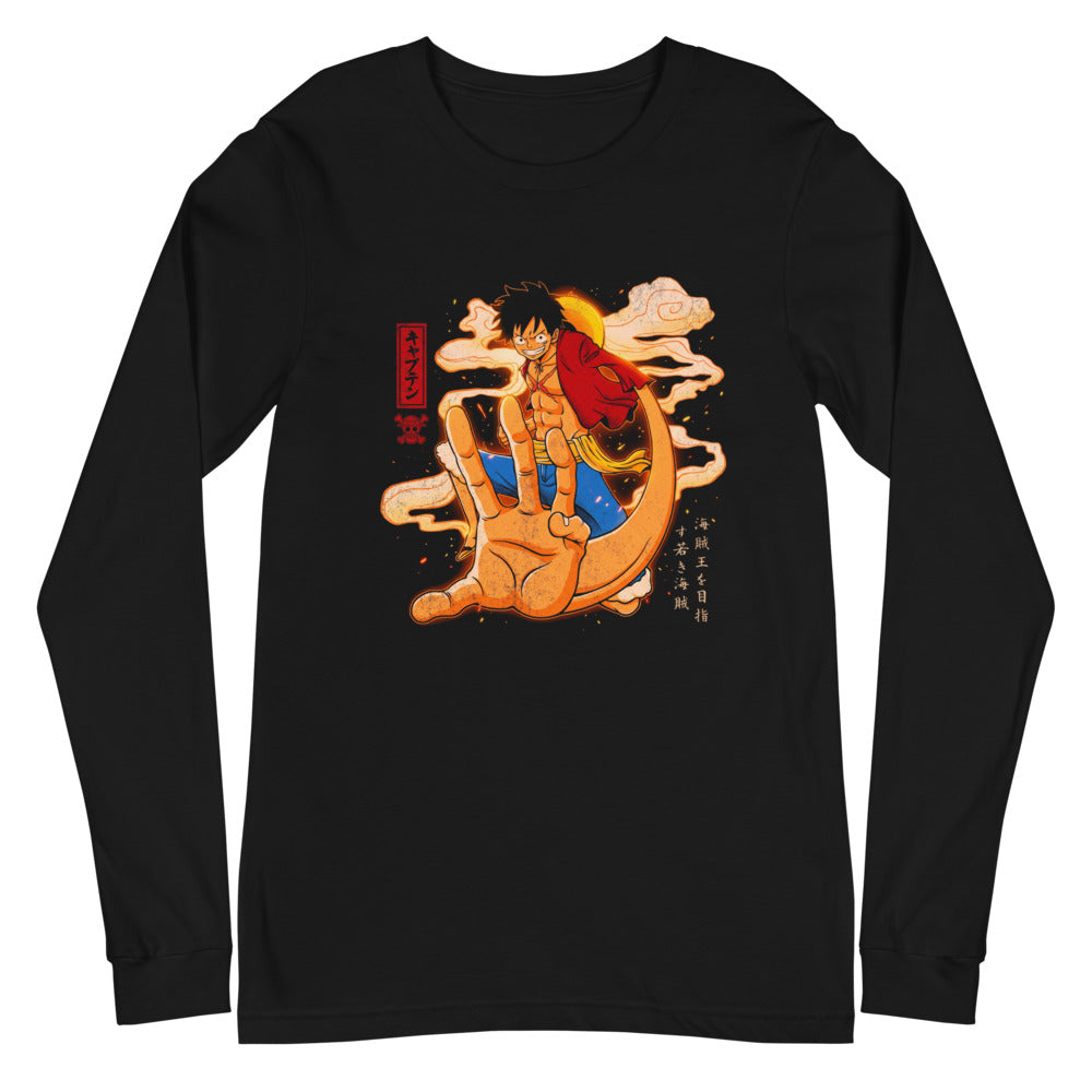 Manga Larga One Piece Luffy Giant Hand Captain Clouds - Plano